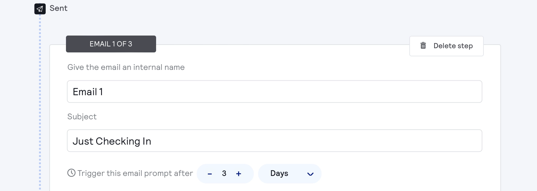 edit nudge campaign timeline