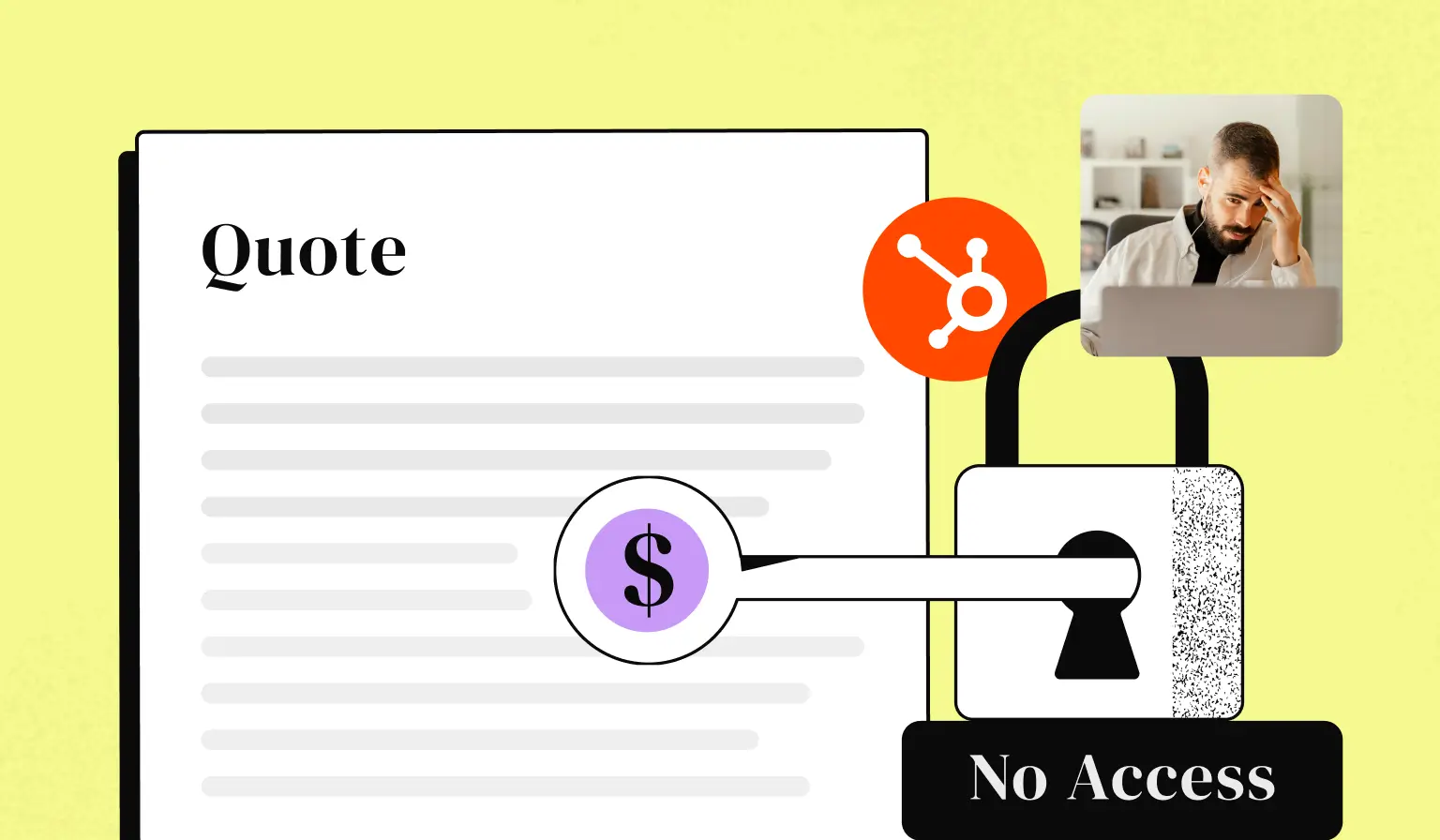 HubSpot removed quotes