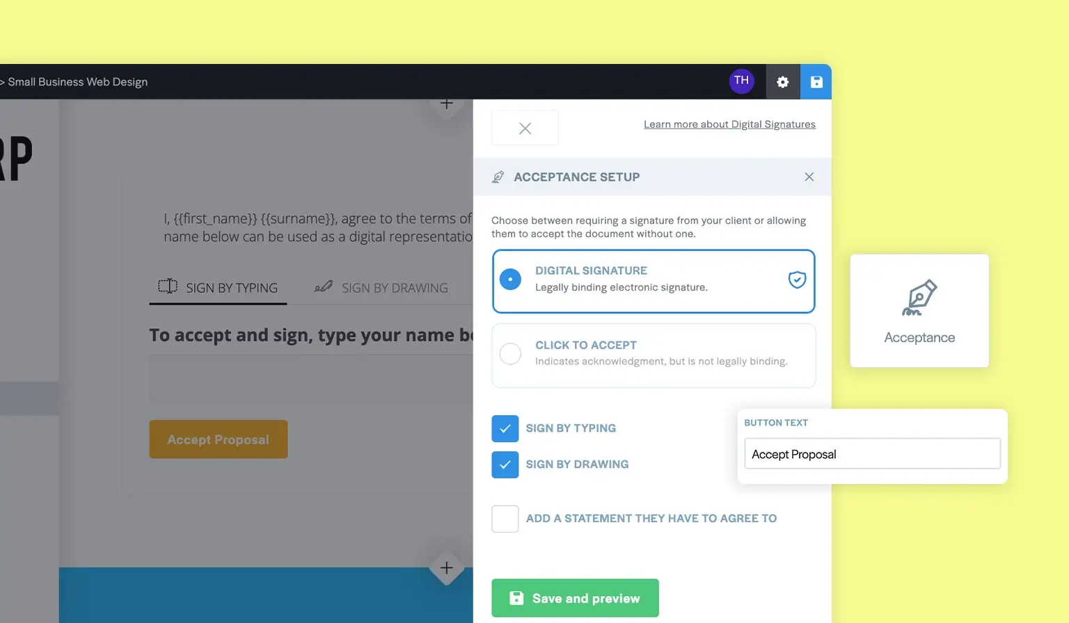 new feature acceptance block featured image