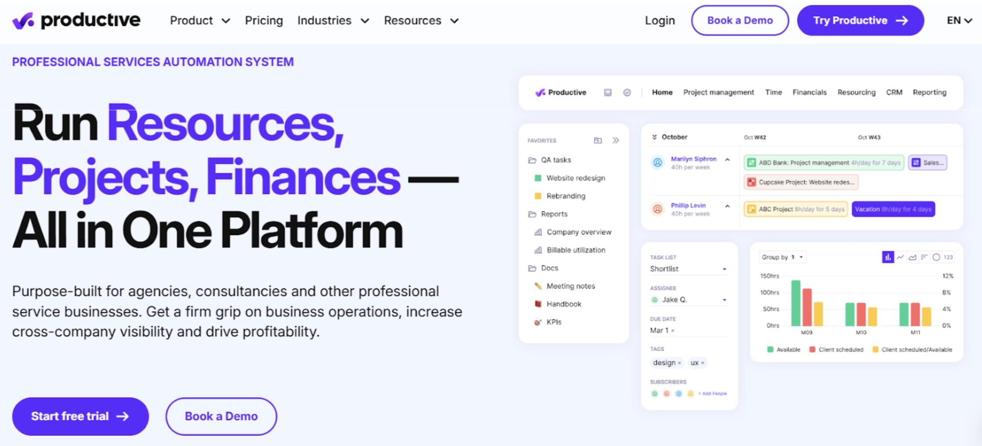 productive screenshot