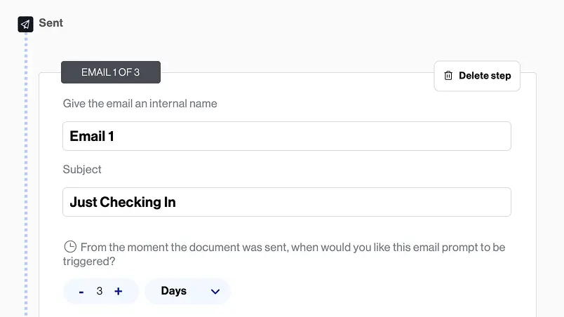 edit nudge campaign timeline