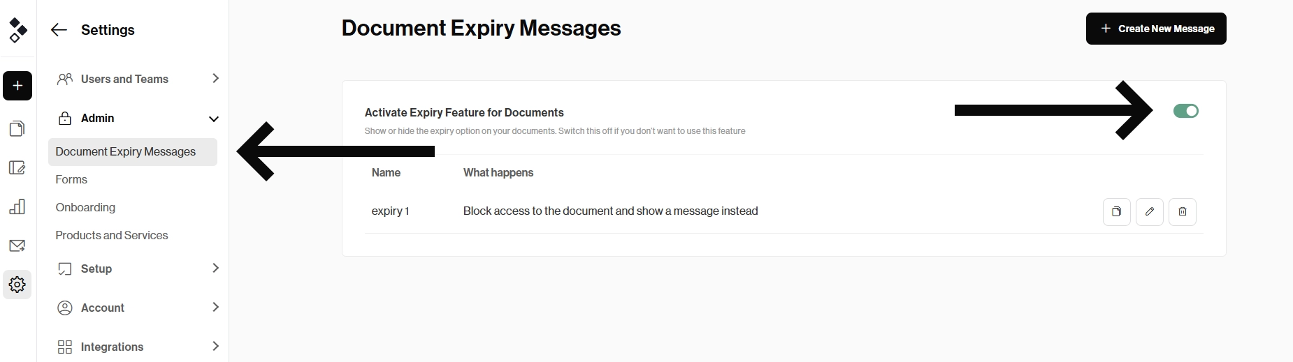 turn on document expiry dates in better proposals