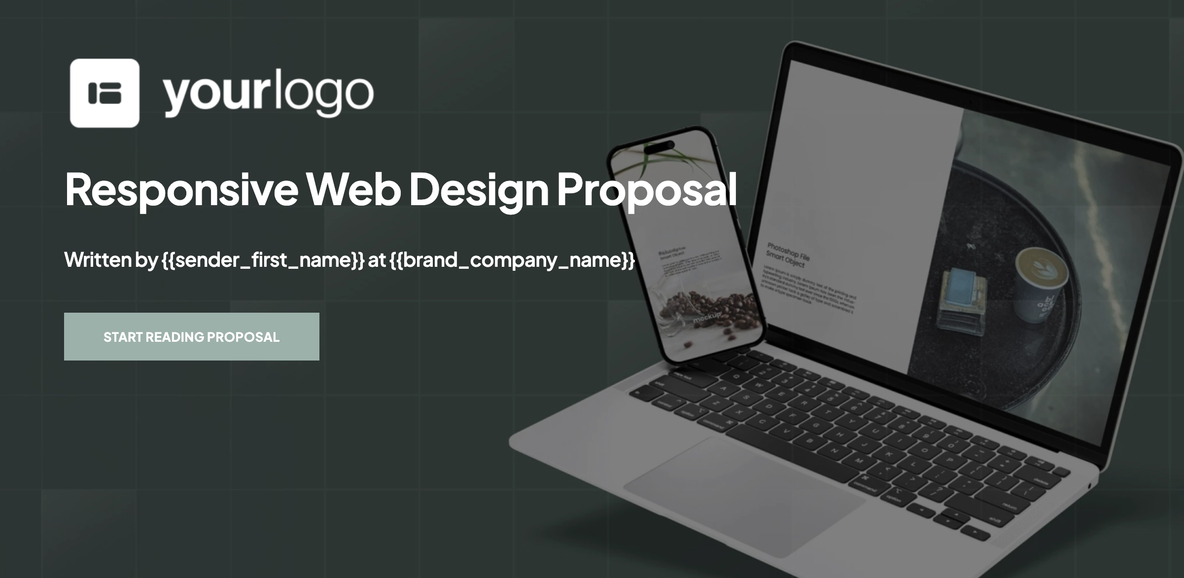 proposal cover page