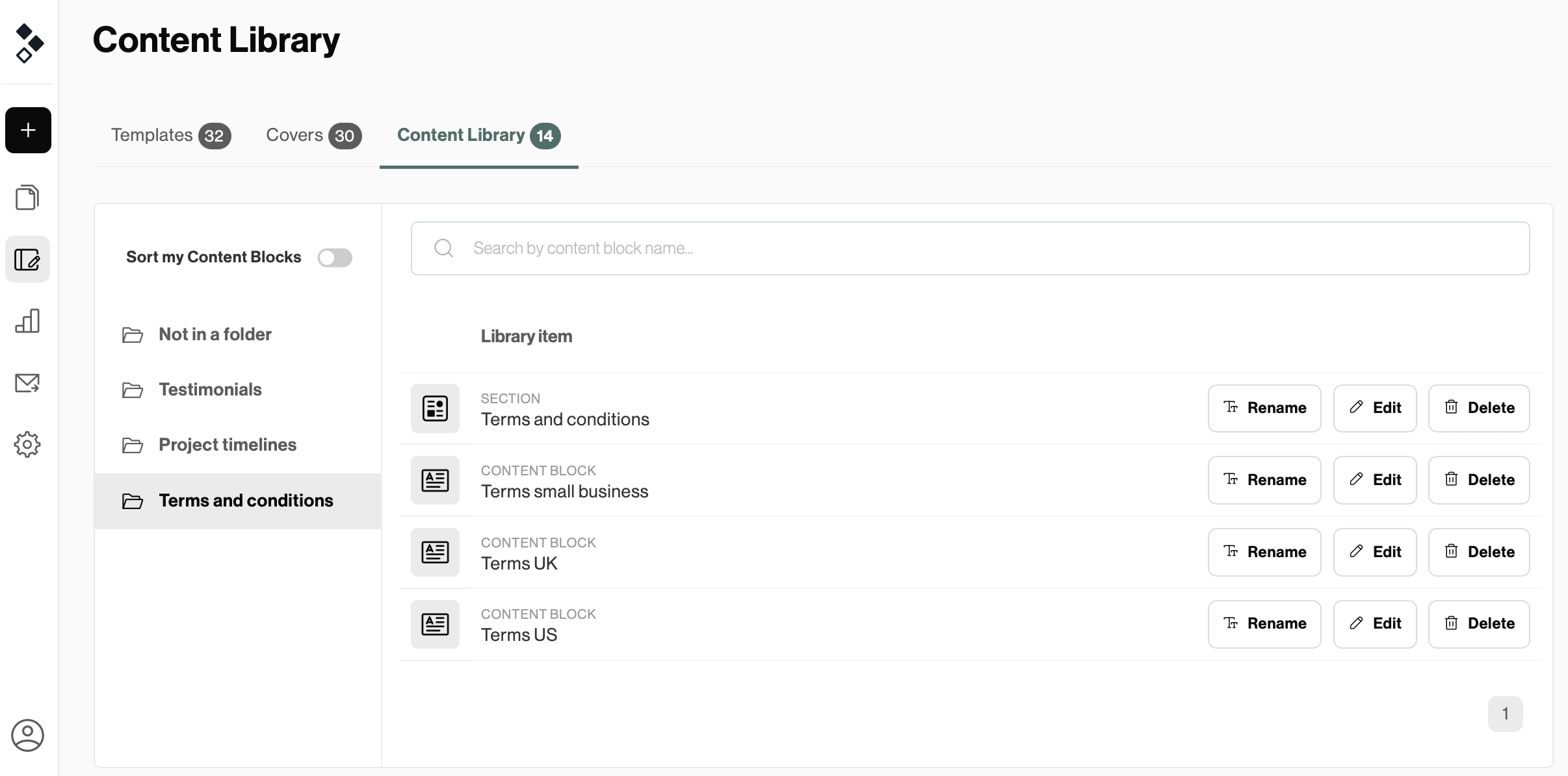 better proposals content library