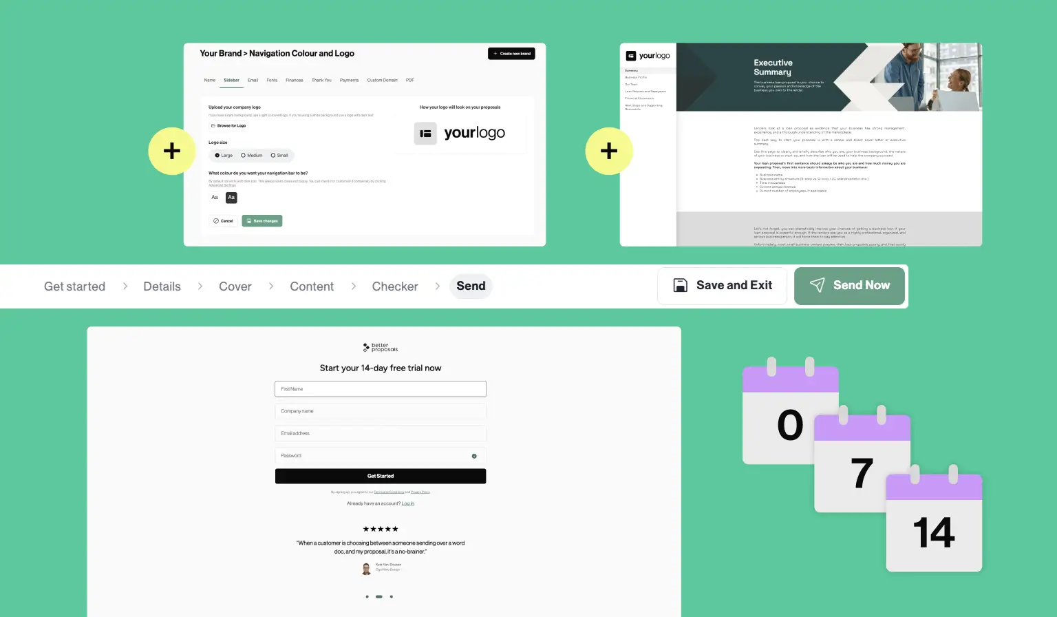 how to use better proposals free trial featured image
