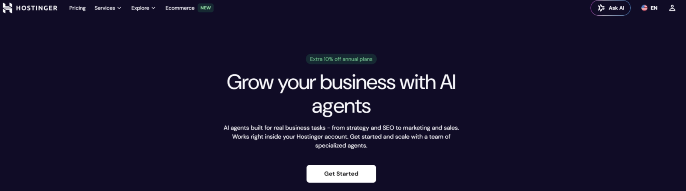 hostinger agents