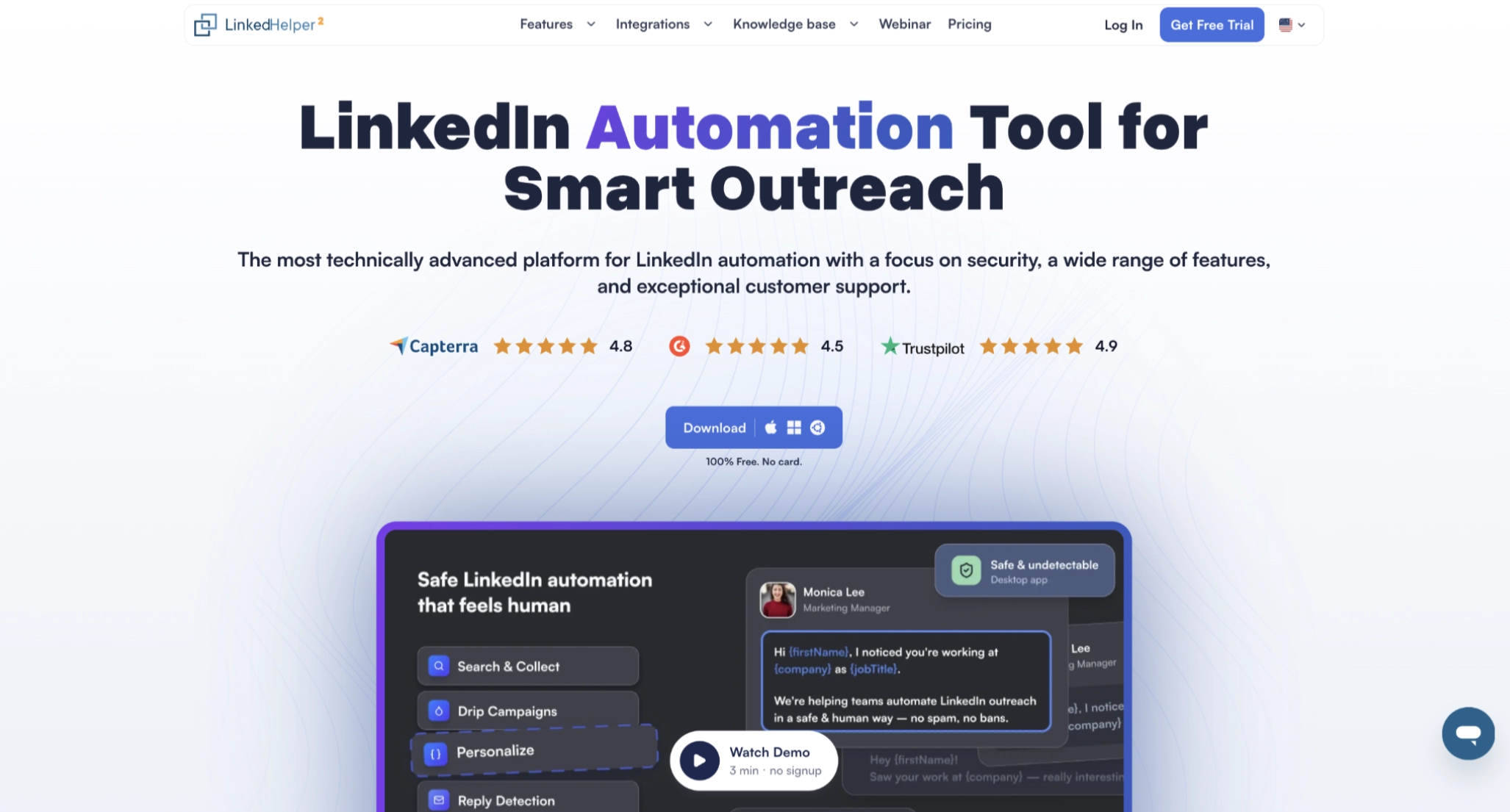 linked helper screenshot