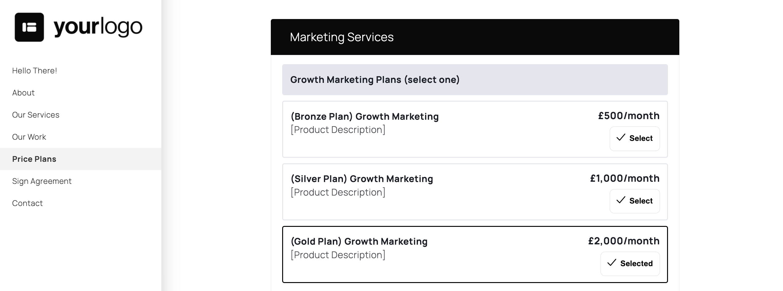 selling in packages better proposals