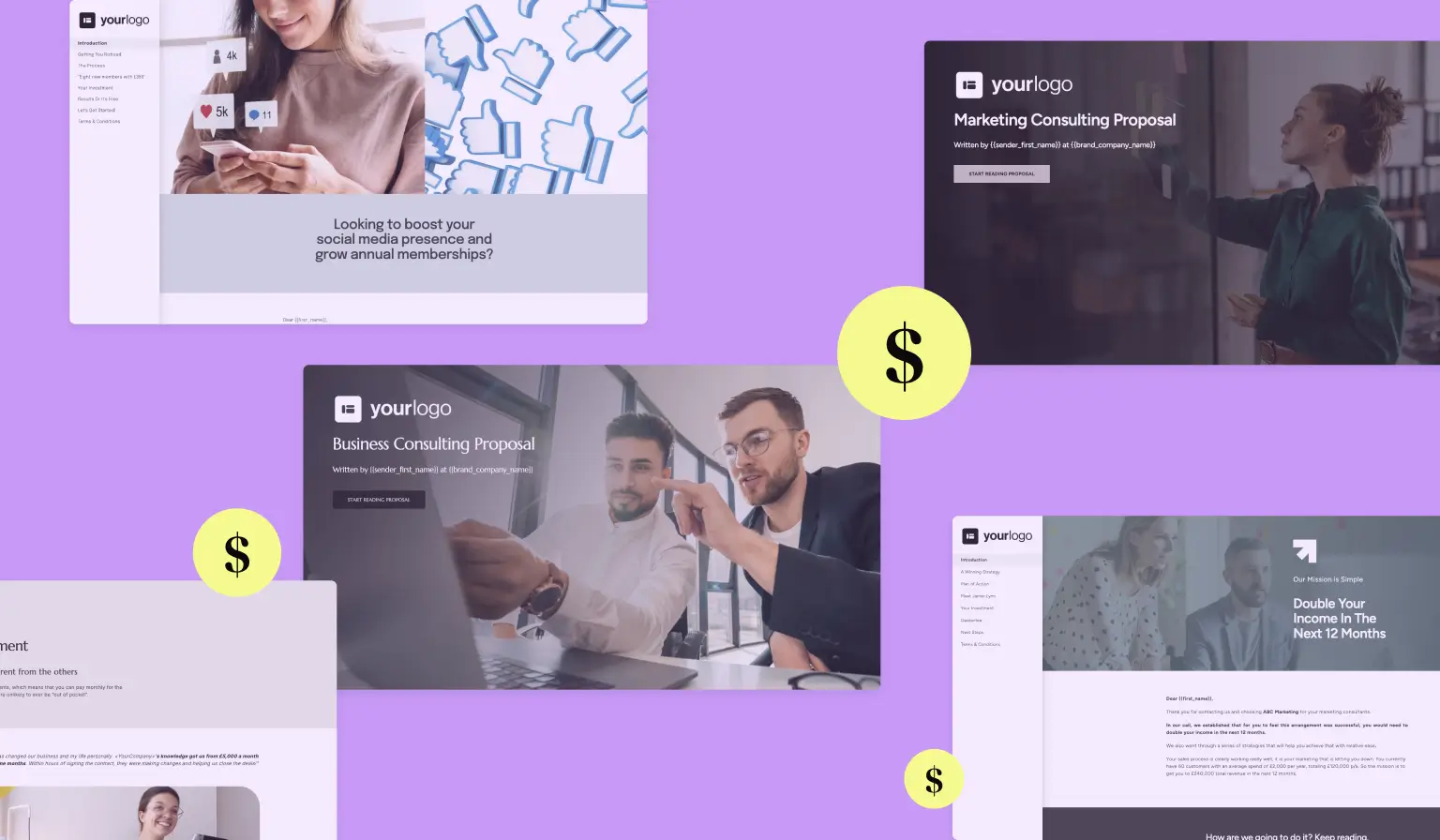 sales proposal example for service businesses featured image